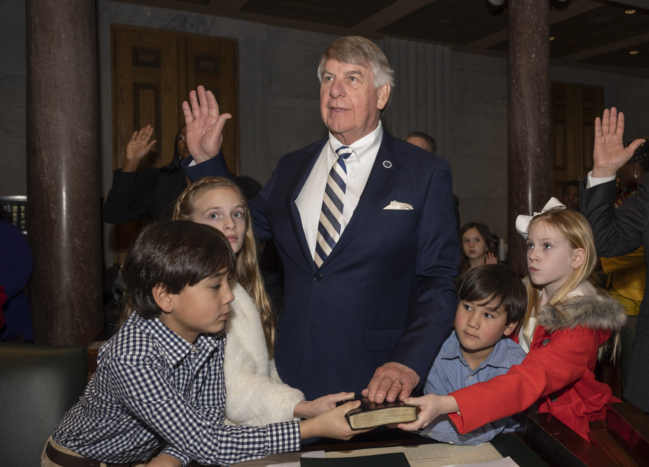 Swearing In Senator Jackson
